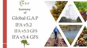 GlobalG.A.P. IFA V5.2 vs. IFA V5.3 vs. IFA V5.4 GFS