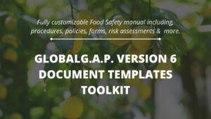 GlobalGAP Document Templates Toolkit