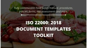 ISO 22000 Document Templates Toolkit