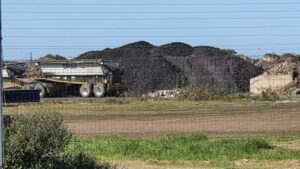 Manganese Ore Dust Pollution