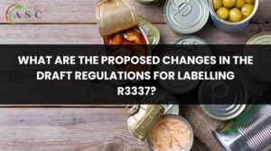 Draft Labelling Regulations R3337