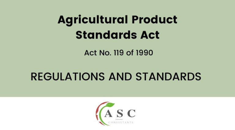 ***EDIBLE ICE – Regulations Relating to the Classification, Packing and Marking of Edible Ices Intended for Sale in the Republic of South Africa