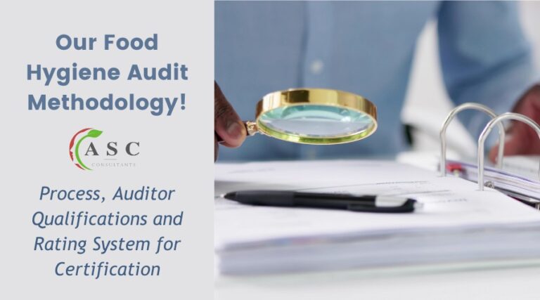 The ASC Food Hygiene Audit Process and Rating System for Certification – How it Works!