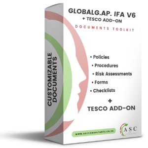 GLOBALGAP Tesco templates