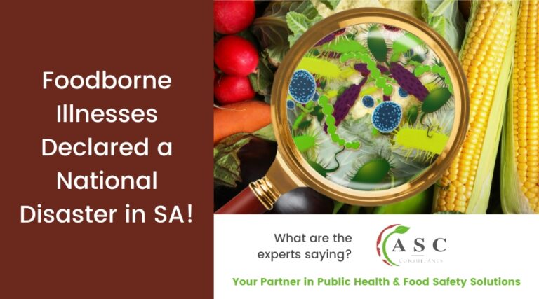 Foodborne Illnesses: SA National Disaster Declared
