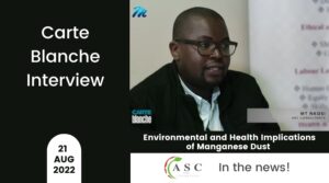 Media - Carte Blanche Interview (Manganese Dust)