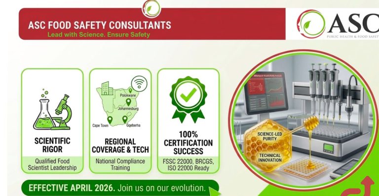 Why Choose ASC Food Safety Consultants: Southern Africa’s Leading Food Safety Experts