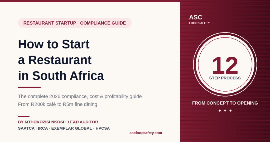 How to Start a Restaurant in South Africa (2026)