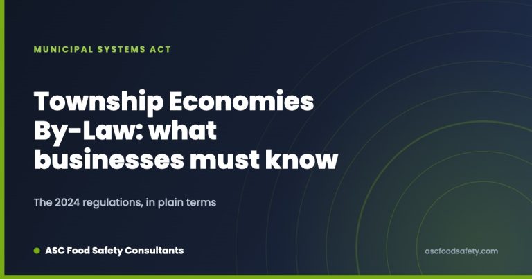 Township Economies By-Law: What Businesses Must Know About the 2024 Regulations